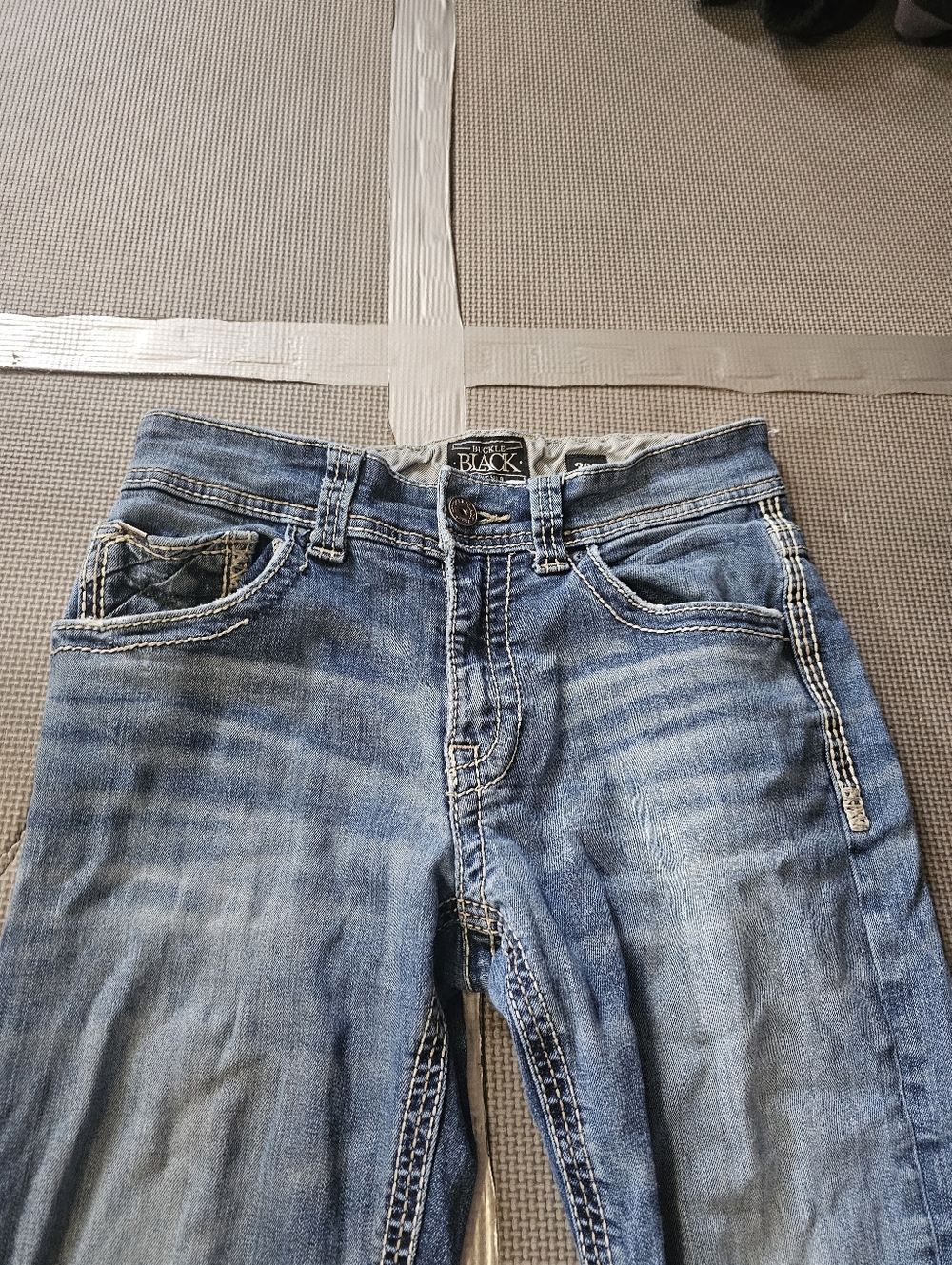 Buckle Black Jeans - Picture 2 of 5